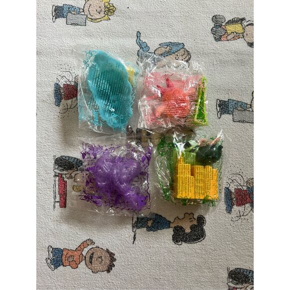 Powerpuff Girls vintage 2000 Subway Kids toys full set of 4 buttercup bubbles Ne - Picture 2 of 8